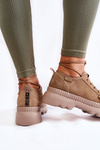 Suede Sport Shoes Big Star KK274511 Beige