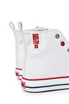 Men's High Leather Sneakers BIG STAR JJ174071 White
