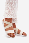 Classic Women's Slip-On Sandals Light Beige Norina