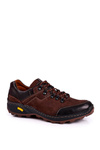 Men's Trekking Leather Shoes Bednarek Activ Brown