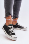 Women's Classic Low Black Sneakers Caelira