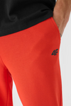 Men's Jogger Sweatpants 4FWMM00TTROM0942-60S Red