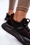 Women's Sneakers Memory Foam System Big Star KK274345 Black