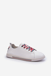 Women's Leather Sneakers White Litzy
