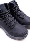 Men's Warmed Trekking Boots Black Derex