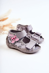 Befado Velcro Cats Sandals 242P102 Grey