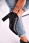 Women’s boots on high heel Sergio Leone black BT497