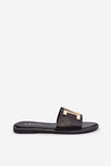 Women's Sandals with Embellishment Black Ollavia