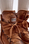 Women's Snow Boots with Lacing D.Franklin DFSH370006 Brown