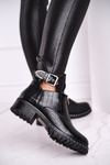 Women’s Boots With Cut Out Black Joan