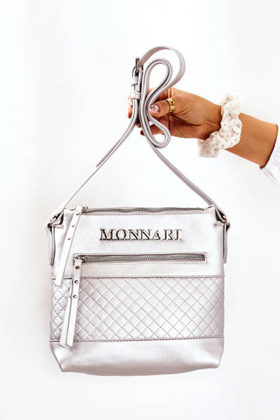 Messenger bag Monnari A360-022 Silver