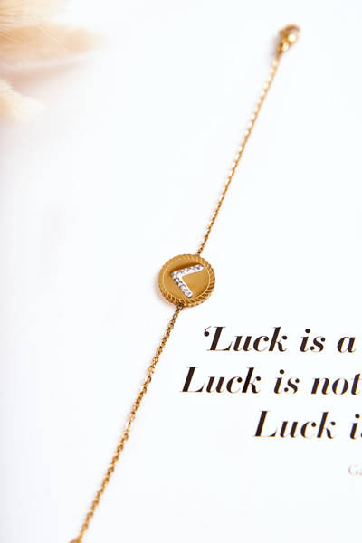 Bransoletka Damska Celebrytka Ozdoba Cyrkonie Złota