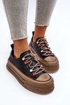 Women's Platform Sneakers GOE NN2N4053 Black