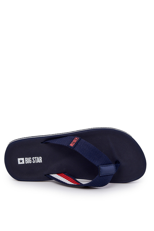 Men's flip-flops Big Star JJ174518 Navy blue