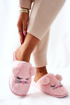 Soft Slippers Mouse with Ears Pink Luise