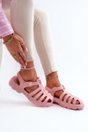 Women's Foam Sandals Roman Pink Gasaria