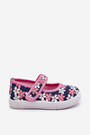 Children's ballerinas in flowers navy blue-pink Noah