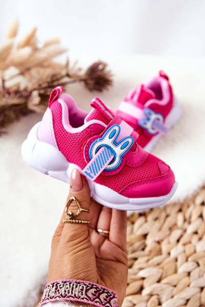 Children's Velcro Sports Shoes Befado 516P089 Pink