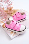 Children's Sneakers With Velcro Pink Bernie