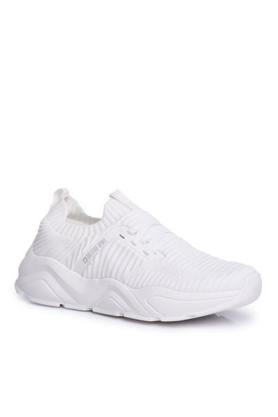Buty Sportowe Platforma Big Star Białe FF274954