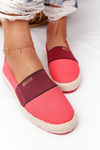 Espadrilles On A Braided Sole Big Star HH274478 Red