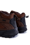 Men's Warm Trekking Shoes Cross Jeans KK1R4019C Dark brown
