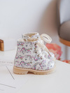 Kids' Lined Zip-Up Boots Beige Dolida