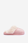 Women's Slippers With Fur Pink Pinky
