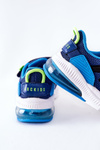 Children's Sport Shoes With Velcro ABCKIDS Blue-Black