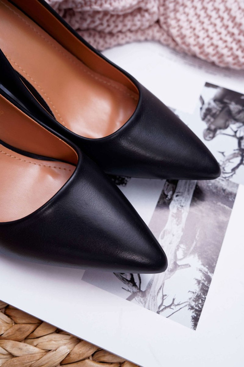 Women's Stiletto pumps Black Femmini