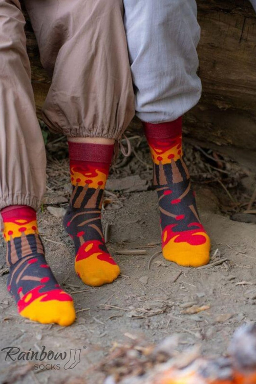 Skarpety MATCH BOX Zapałki Rainbow Socks