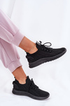 Buty Sportowe Wsuwane Damskie Czarne Galdia