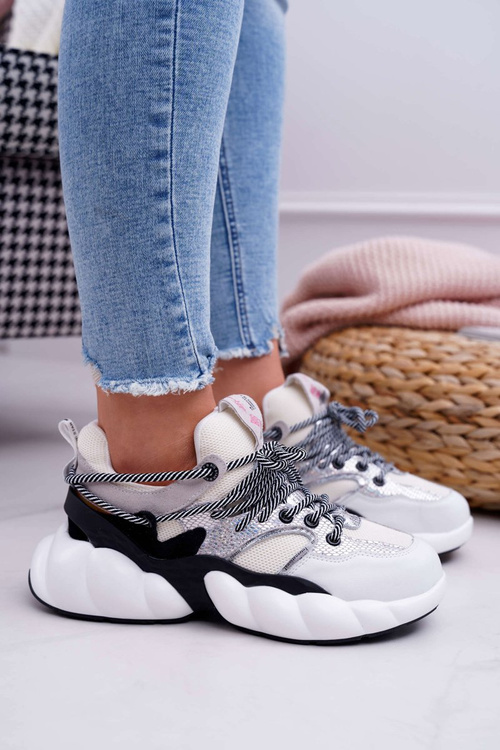 Women's Sports Shoes Big Star by Daniel Lopez White FF274A546