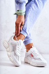 Women's Sneakers Sport Shoes With Mesh White Sallis