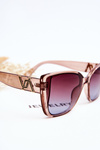 Sunglasses With UV400 Prius V202 Decoration Transparent Pink