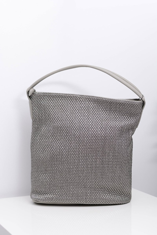 Women's Large Grey Silver Nobo Handbag