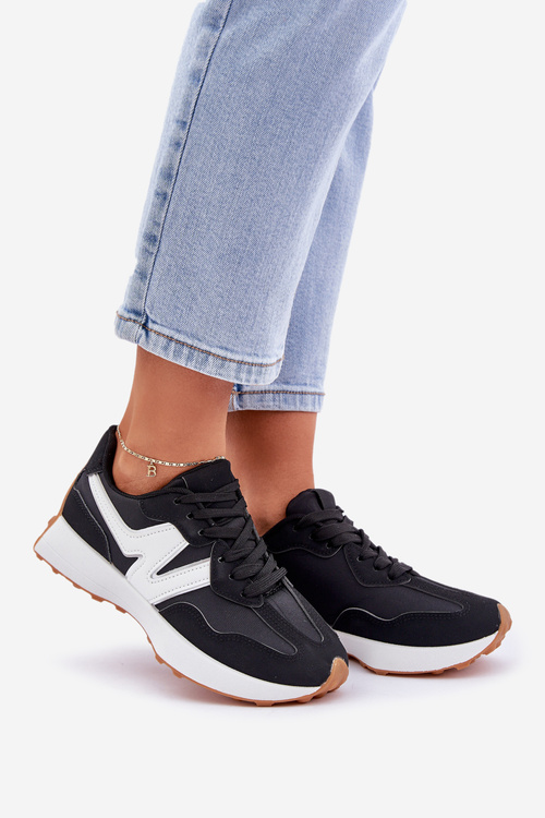 Women's Sports Shoes Sneakers Black Britma