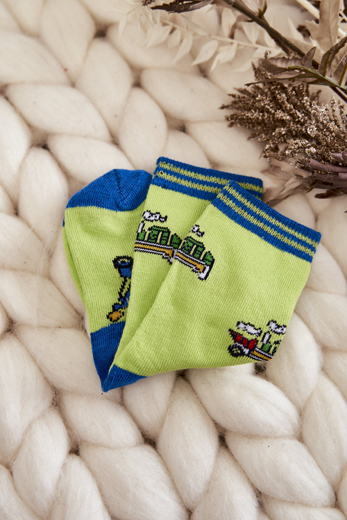 Children's Cotton Socks With Patterns 5-Pack Multicolor