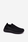 Fabric Slip-On Women's Sports Shoes Black Astusa