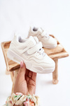 Children's Leather Sports Shoes White Marisa