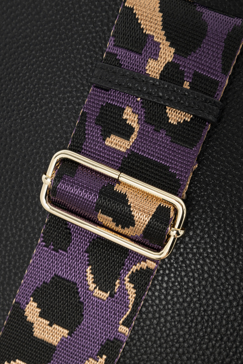 Torebka Skórzana Czarna Nobo R-1840-C020