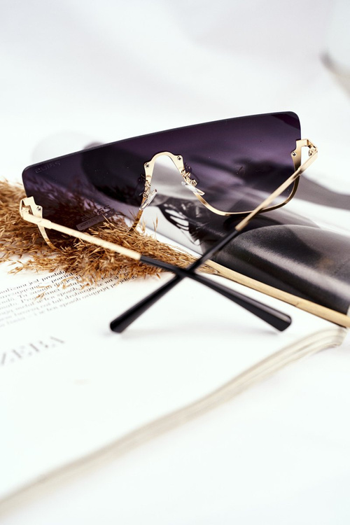 Women's Sunglasses Prius PRE-37 Gold Black Gradient