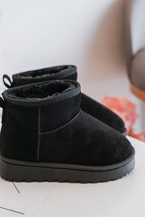 Children's Snow Boots Insulated Black Nallita