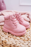 Kids Trappers Boots Powder Pink Dexter