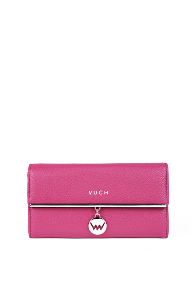 Large Ladies Emblem Wallet Pink Mailin