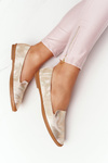 Women's Loafers Sergio Leone MK700 Gold