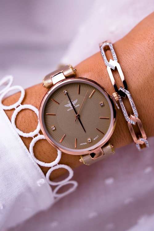 Women's Watch Michael John Gold Narsen