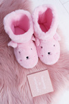 SOXO Warm Home Pink Boots Boots Papa Bunnies 97308