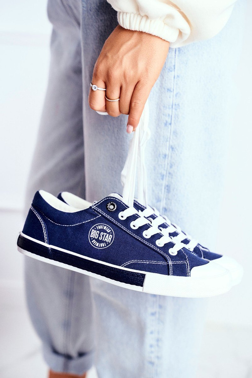 Women's Big Star Sneakers Navy Blue FF274229