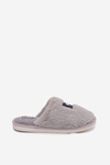 Home Shoes Women's Furry Gray Slippers Maelis
